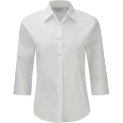 Chemise ajustée femme manches 3/4 Russell Collection