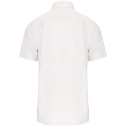 Chemise popeline manches courtes