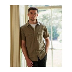 Chemise manches courtes en polyester recyclé - EXPERT KIWI SHORT SLEEVED SHIRT