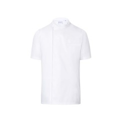 Short-Sleeve Throw-Over Chef Shirt Basic - Chemise de cuisine manches courtes
