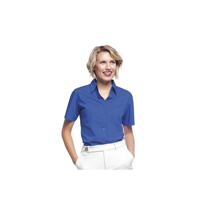 LADY CASUAL & BUSINESS SS SHIRT - Chemisette Popeline femme