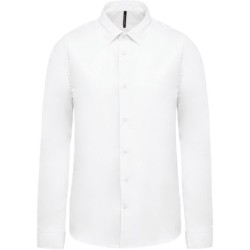 Chemise popeline manches longues