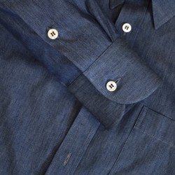 Chemise denim fabriquée en France