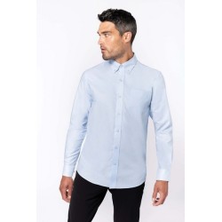 Chemise oxford manches longues