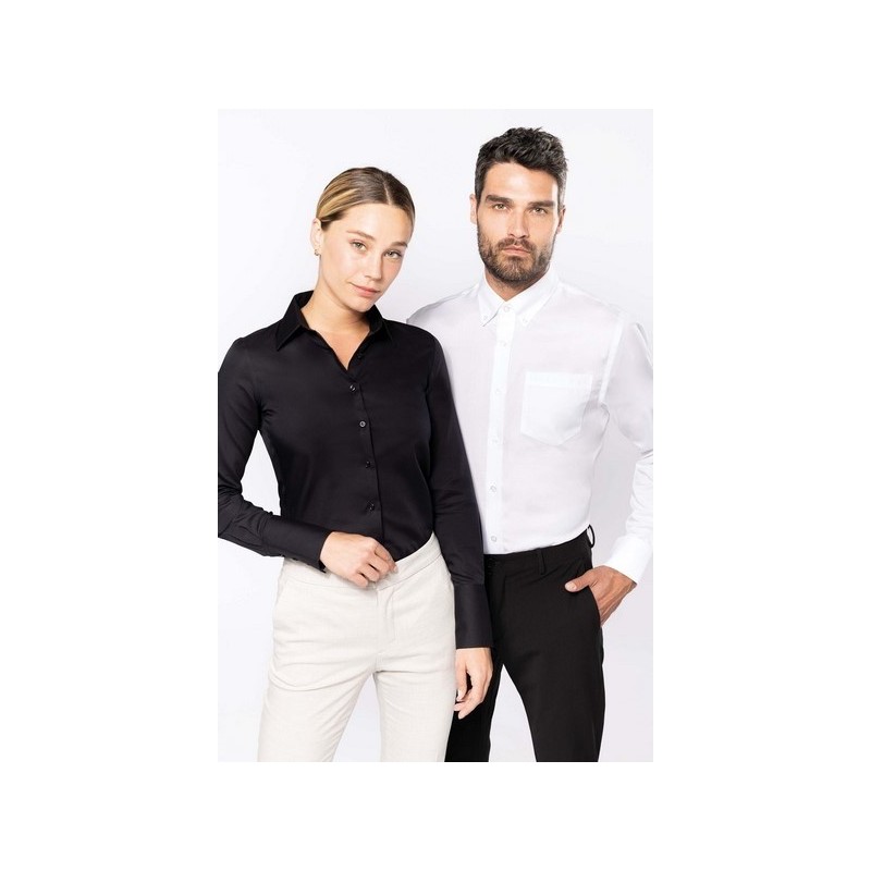 Chemise manches longues sans repassage