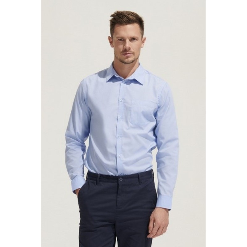 Chemise ml polycoton baltimore executive