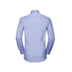 Chemise contrastée à chevrons