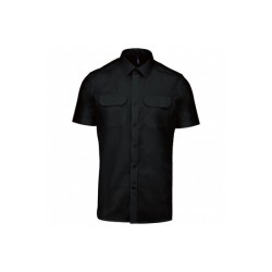 Chemise pilote manches courtes kariban