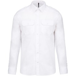 Chemise pilote manches longues Kariban