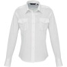 Chemise pilote femme manches longues