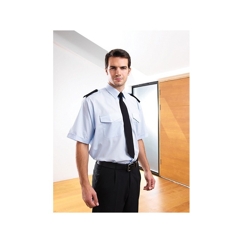 Chemise pilote manches longues homme