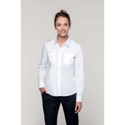 Chemise pilote manches longues femme - Kariban