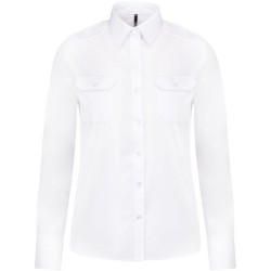 Chemise pilote manches longues femme - Kariban