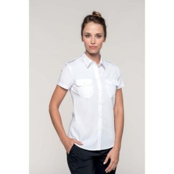 Chemise pilote manches courtes femme - Kariban