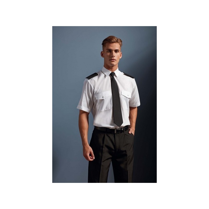 Chemise manches courtes pilote Premier