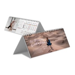 Calendrier chevalet spirale et création