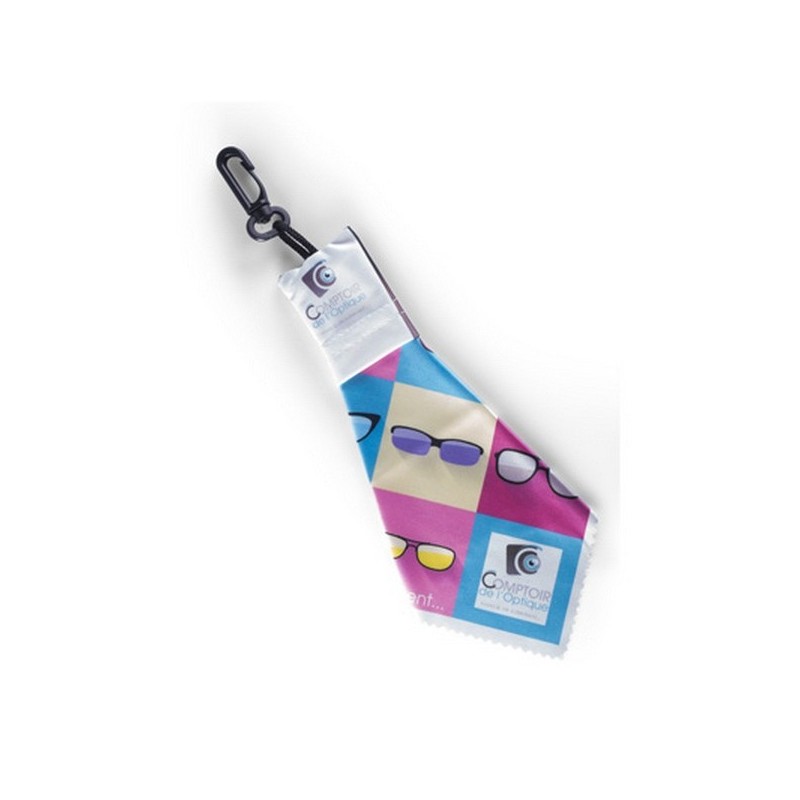 Porte-clés lingette