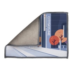 Chiffon microfibre épais