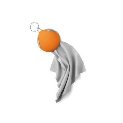 Porte-clés avec essui-lunette