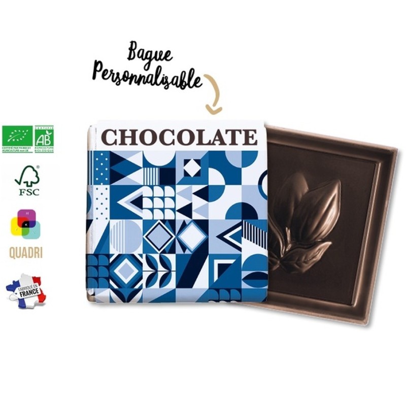 Carré de chocolat premium