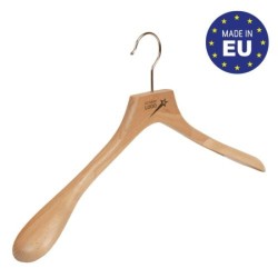 Cintre en bois pour vestes et manteaux