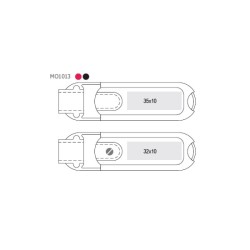 Clé USB cuir - 2 go
