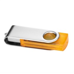 Clé USB pivotante translucide - 2 go