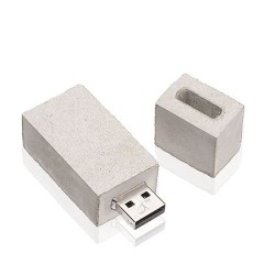 Clé usb en béton