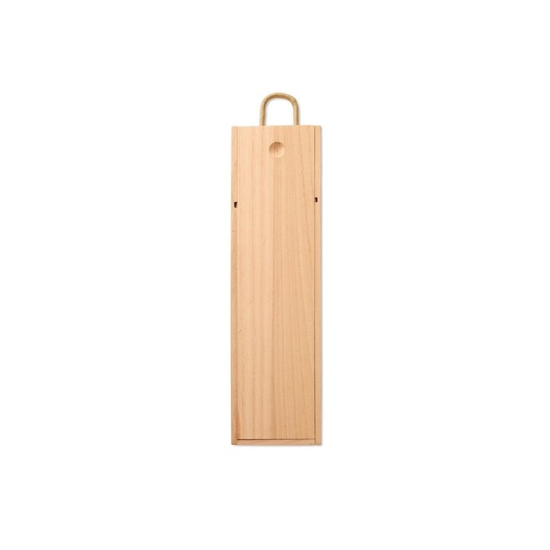 Coffret bouteille en bois