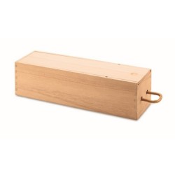 Coffret bouteille en bois