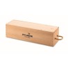 Coffret bouteille en bois