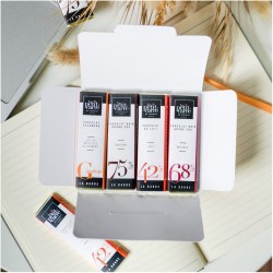 Carte chocolat 4 barres premium