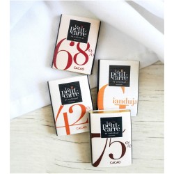 Coffret chocolat 24 carrés premium