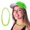 COLLIER PERLE NEON VERT