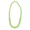 COLLIER PERLE NEON VERT