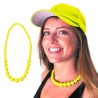 COLLIER PERLE NEON VERT