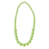 COLLIER PERLE NEON VERT
