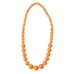 COLLIER PERLE NEON VERT