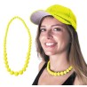 COLLIER PERLE NEON VERT