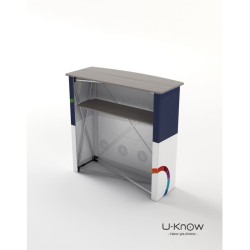 Comptoir d'accueil - bar velcro