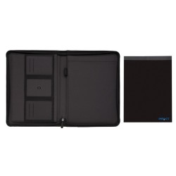 Conférencier a4 zippé recyclé