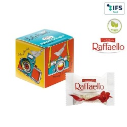 Mini-cube publicitaire avec Raffaello