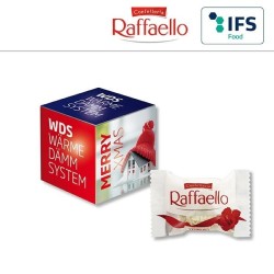 Mini-cube publicitaire avec Raffaello