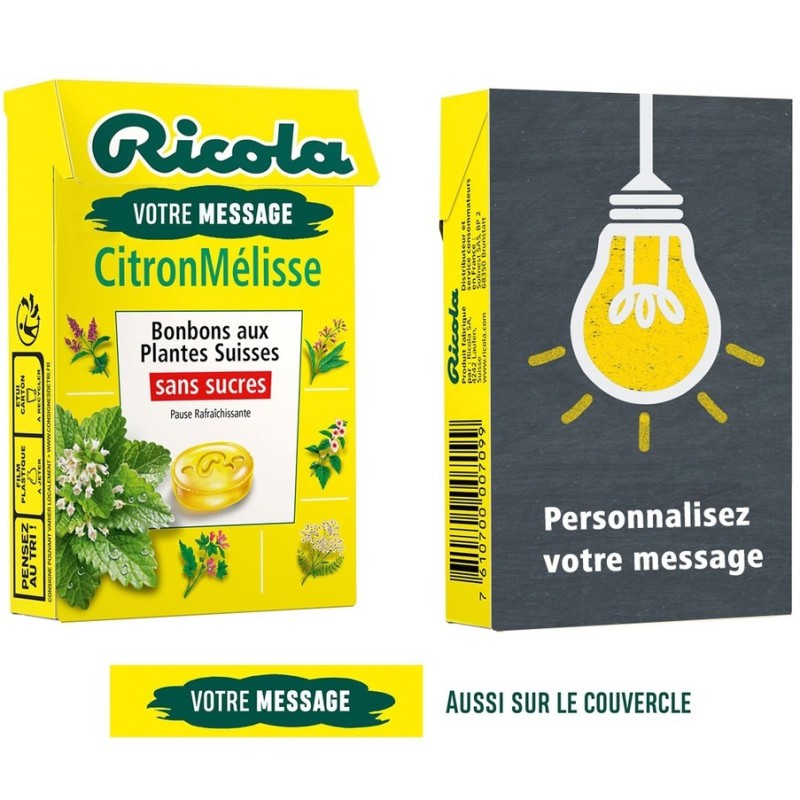 Boîte ricola bonbons aux plantes 50g