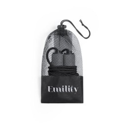 Set fitness corde et bande élastique