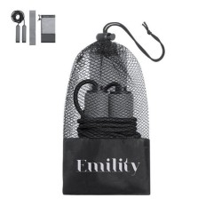 Set fitness corde et bande élastique