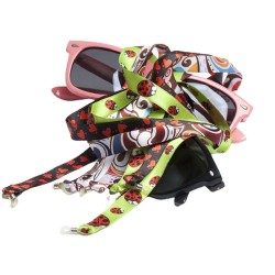 Cordon de lunettes quadri