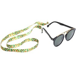 Cordon de lunettes quadri