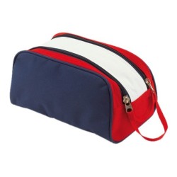 Trousse de toilette tricolore