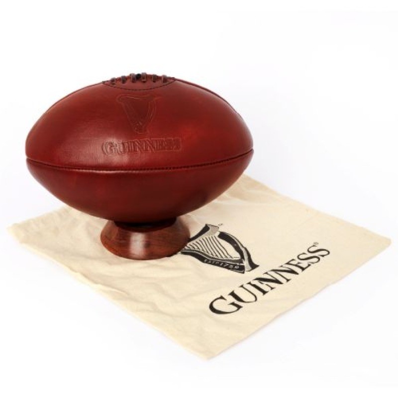 BALLON DE RUGBY VINTAGE CUIR